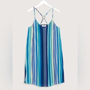 Responsible, Sleeveless Pleated Dress - Addition Elle / 1X
